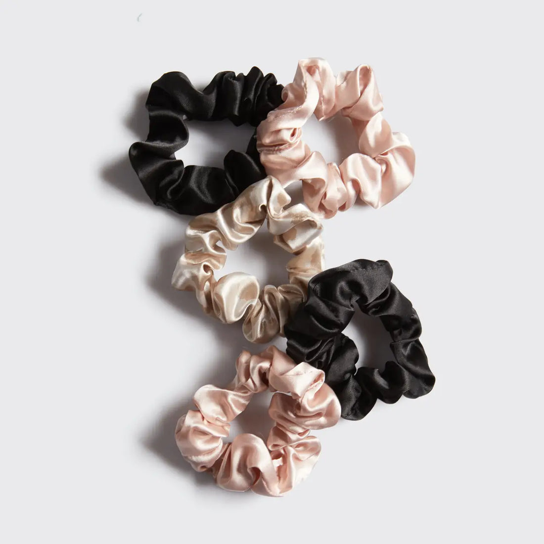 Kitsch Satin Sleep Scrunchie Assorted 5-Pack
